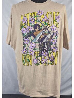 Attack on Titan Eren Yeager Season 2 Ripple Junction XXL Cotton Tee